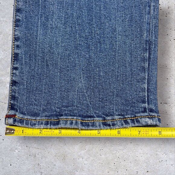 True Religion Relaxed Straight Jeans Ricki Women’s 30 Fits 35x32 Ghost Wave NWT - Picture 11 of 15